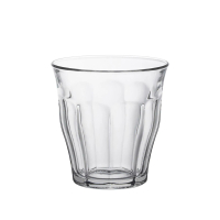 【Duralex】法國製 Picardie 強化玻璃杯 200ml 兩入組(玻璃杯 咖啡杯 濃縮咖啡杯 美式咖啡 拿鐵 耐熱)