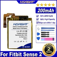 HSABAT Sense 2 200mAh Battery for Fitbit Sense 2 Smart Sport Watch Batteries