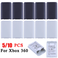 10Pcs for Xbox 360 Battery Case Game Battery Case Wireless Controller Rechargeable Battery Cover Shell Gamepad Accessories