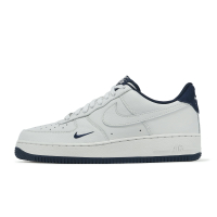 Nike 休閒鞋 Air Force 1 07 LV8 男鞋 女鞋 白 深藍 AF1 百搭 小勾 HM9483-001