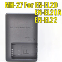 Genuine MH-27 MH27 battery charger For Nikon EN-EL20 Nikon 1 J1, 1 J2, 1 J3, 1 V3, 1 S1,1 AW1