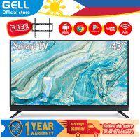 GELL smart tv 43 inches on sale android tv 43 inch smart led tv flat screen on sale FHD TV Netflix &amp; Youtube Multiport HDMI AV USB(free bracket)