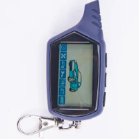 A91 LCD remote control for 2 way car alarm starline 91 starter motor starline A91 keychain with alarm / LCD body