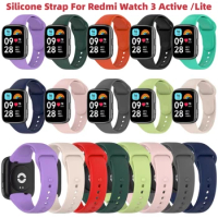 Replacement Watch Strap For Xiaomi Redmi Watch 3 Active/3 Lite Watchbands Strap For Redmi Watch 3 Lite Strap Correa Bracelet
