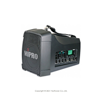MA-200D MIPRO 雙頻道大聲公無線喊話器 標配抽取式藍牙模組