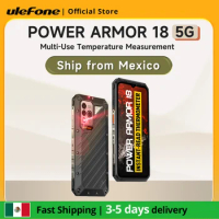 Ulefone Power Armor 18 5G Rugged Phone 108MP 256GB/512GB smartphone 9600mAh 66W moblie phone /NFC/15W Wireless Charge
