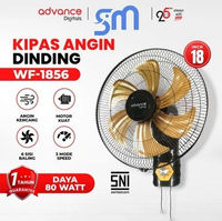 Kipas Angin Advance WF-1856 18 inch baling besi WF1856 Wall fan