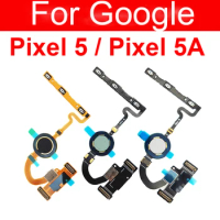 Fingerprint Sensor Menu Button Flex Cable For Google Pixel 5 5A 5G Touch Home Side Button Flex Cable Replacement Parts