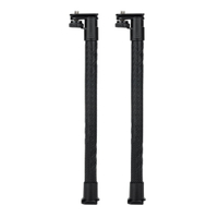 又敗家@JJC可彎曲彈性臂延伸桿2入組FXB-K2附冷靴座&1/4"螺孔接LED補光燈麥克風三腳架自拍棒適Vlog直播錄