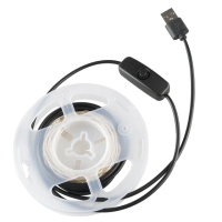 【格琳生活館】USB露營LED銅線燈串 帶繞盤派對氛圍燈(10m彩色燈光)