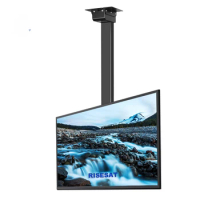 Electric Ceiling TV Mount Drop Down TV Lift for 32"-70" Inches 75" TV RS-TV4S
