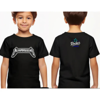 KAOS ANAK PLESETAN ALHAMDULILLAH TULISAN METALLICA II COTTON COMBED 24S Baju