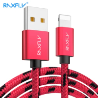 RAXFLY for Apple Lightning Cable for iPhone 11 12 13 USB Data Sync Cable Phone Charger Adapter Wire for iPhone 13 14 Pro Charge