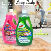 (Chính Hãng)Nước Lau Sàn Okay Thái Lan Hương Xả & Hương Hoa chai 2000ml