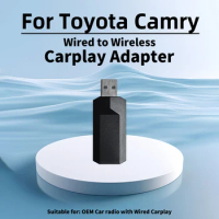 Mini Apple Carplay Adapter New Smart AI Box for Toyota Camry Car OEM Wired Car Play To Wireless Carplay Plug and Play USB Dongle