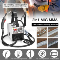 New 2in1 MIG MMA MAG TIG-160C Welding Machine Semi-automatic IGBT Inverter Welder Electric Welding Machine MIG Welder