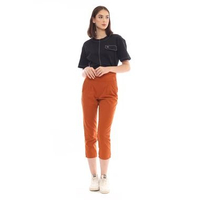 Planet Surf Clothing Celana Panjang Kain Wanita Orena Long Pants 223I Planet Surf LPNT12303 8 Orange
