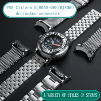 Adapt to Citizen BJ8050-08E/BJ8050 men's watch solid high-quality stainless steel special connector lug converter modified strap
