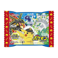 【江戶物語】  LOTTE 樂天 寶可夢 可可威化餅 23g 附貼紙 隨機出貨 可可餅乾 皮卡丘 樂得 日本原裝進口