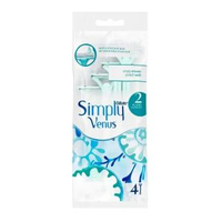Simply Venus 雙刀片 除毛刀 4支裝 (平行進口) 新舊包裝隨機 *
