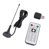 USB TV Tuner HD Digital Receiver MINI USB2.0 DVB-T SDR+DAB+FM Video Broadcast HDStick