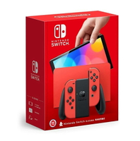 Nintendo Switch（OLED款式） 瑪利歐亮麗紅主機