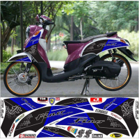 VARIASI VARIASI STIKER FINO CARBU STRIPING VARIASI MOTOR MIO FINO OLD CARBU STIKER FINO OLD VARIASI