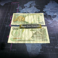 500 Rupiah Orang Utan Tahun 1992 Baru Original Gress Mulus