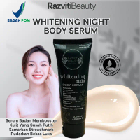 Pemutih Badan Razviti Beauty Whitening Night Body Serum ,Hb Dosting ,Hb Pemutih Kulit ,Body Serum Pe