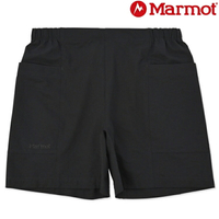 Marmot 土撥鼠 DA 男款 網眼透氣短褲/休閒褲 MTSS25MHP032 J003 黑色