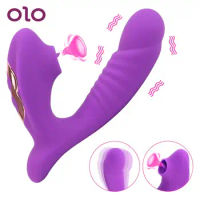 Clit Stimulator Sex Shop Clitoris Sucker Vagina Massager Sex Toys for Woman Tongue Licking Vibrator Wearable Dildo Vibrator