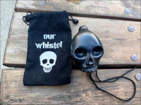 Aztec Death Novelty Halloween Scream Ocarina Whistle Tricky Artifact ของเล่นคลายการบีบอัดเสียงแปลกๆ