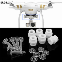 Gimbal Drone Shock Absorption Damping Rubber Balls and Anti-drop Pins Kit For DJI Phantom 3 FPV Standard Professional Advanced