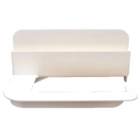 【潔田屋】無痕收納潔白系列 捲筒衛生紙架-BR01(紙巾盒面紙盒置物架收納架)