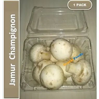 Jamur Champignon Segar - Jamur Kancing Putih Fresh | 150gr [ Harga Per PACK ]
