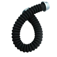 Jowenty Universal 0.5m/1m Topi gas Tube Sesuai Penapis Topeng Gas Respirator sambungan Tube Kegunaan