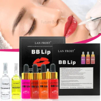 Korea 5ml BB Serm Lip Serum Starter Set Professional Semi-Permanent Lip Care Serums Pigment Moisturizing For Skin Care Treatmen
