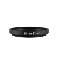 Aluminum Black Step Up Filter Ring 35mm-37mm 35-37mm 35 to 37 Filter Adapter Lens Adapter for Canon Nikon Sony DSLR Camera Lens