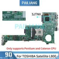 For TOSHIBA Satellite L800 L840 C845 Laptop Motherboard DABY3CMB8E0 HM70 Mainboard SJTNV DDR3 Tested
