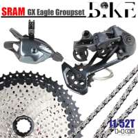SRAM GX Eagle 12 Speed 12V Groupset Kit Trigger Shifter Rear Derailleur Lever K7 Cassette 11-52T HG Chain Bicycle Accessories