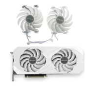 2 fans GFY10015H12SPA RTX3070TI GPU fan suitable for Galax GeForce RTX3060 3060Ti 3070 3070Ti EX white graphics card cooling fan
