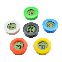 Mini LCD Digital Thermometer Hygrometer Fridge Freezer Tester Temperature Humidity Meter Detector Thermograph For Pet Auto Car