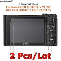 2 Pcs For Sony DSC-RX100 V VI VII RX10 RX1R II III IV RX1 RX1RII M2 M3 M4 Tempered Glass Screen Protector Protective Film Guard