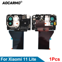 Aocarmo For Xiaomi 11 Lite Mi 11Lite NFC Module Wifi Antenna Signal Motherboard Cover Replacement Part