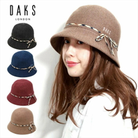 【領券滿額折100】 DAKS 日本製 女士帽(D9825)