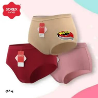 B314 - CELANA DALAM WANITA JUMBO SOREX 1219 SIZE L, EL, QL, EQL RANDOM EL