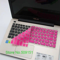 New Silicone laptop keyboard cover skin For Asus Q400A Y481C Y483LD Pro8FJ PRO4JS G46V D452C E452CP N46 E402M E403SA