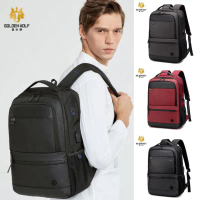 NEW!พร้อมส้ง! Golden Wolf (GB00402) กระเป๋าเป้สะพายหลัง waterproof laptop backpack 30L กระเป๋าเป้ กั