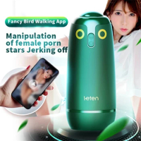Leten APP Male Masturbator Cup Automatic Licking Sucking Vibrator Man Masturbators For Men Vacuum Vagina Telescopic Sex Toys 18