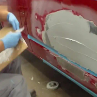 Plastic Car Putty Spreaders Auto Body Scraper Filler Applicator Repair Paint Putty Stick Fiberglass Resin Tool
